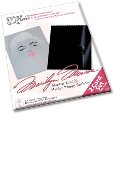 Marilyn Monroe 2 Card Set